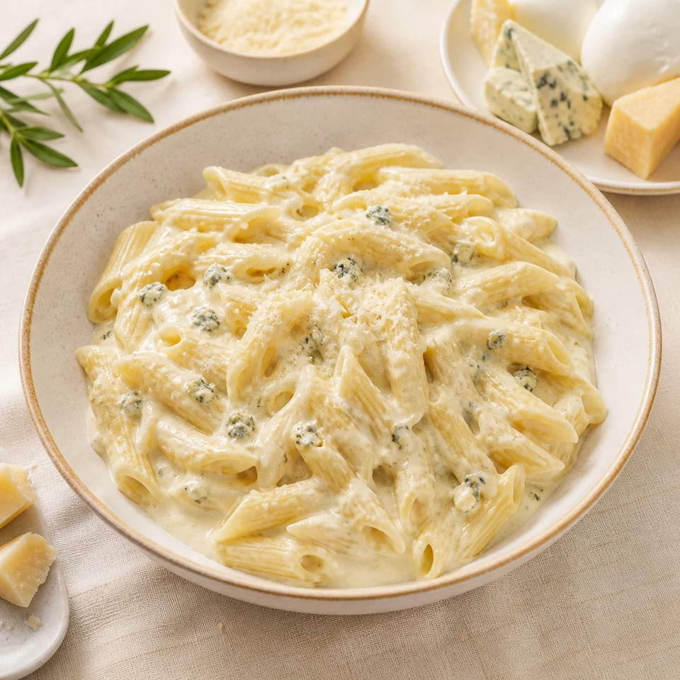 Imagine de prezentare pentru Paste Quattro Formaggi