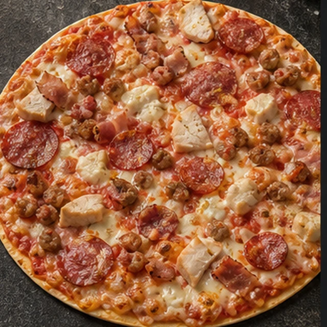 Imagine de prezentare pentru Pizza Quattro Carne
