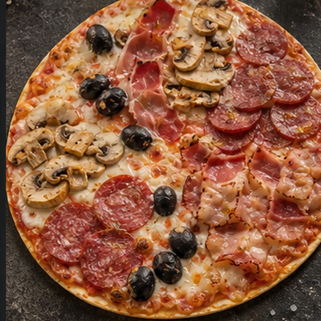 Imagine de prezentare pentru Pizza Quattro Stagioni
